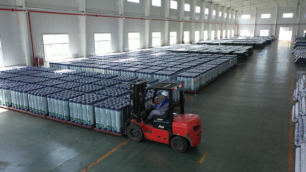 Langfang Hongyuqiao Waterproof Material Co., Ltd. lini produksi pabrikan