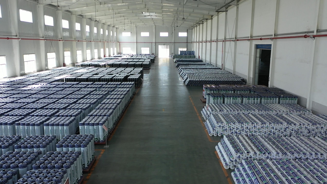 Langfang Hongyuqiao Waterproof Material Co., Ltd. lini produksi pabrikan